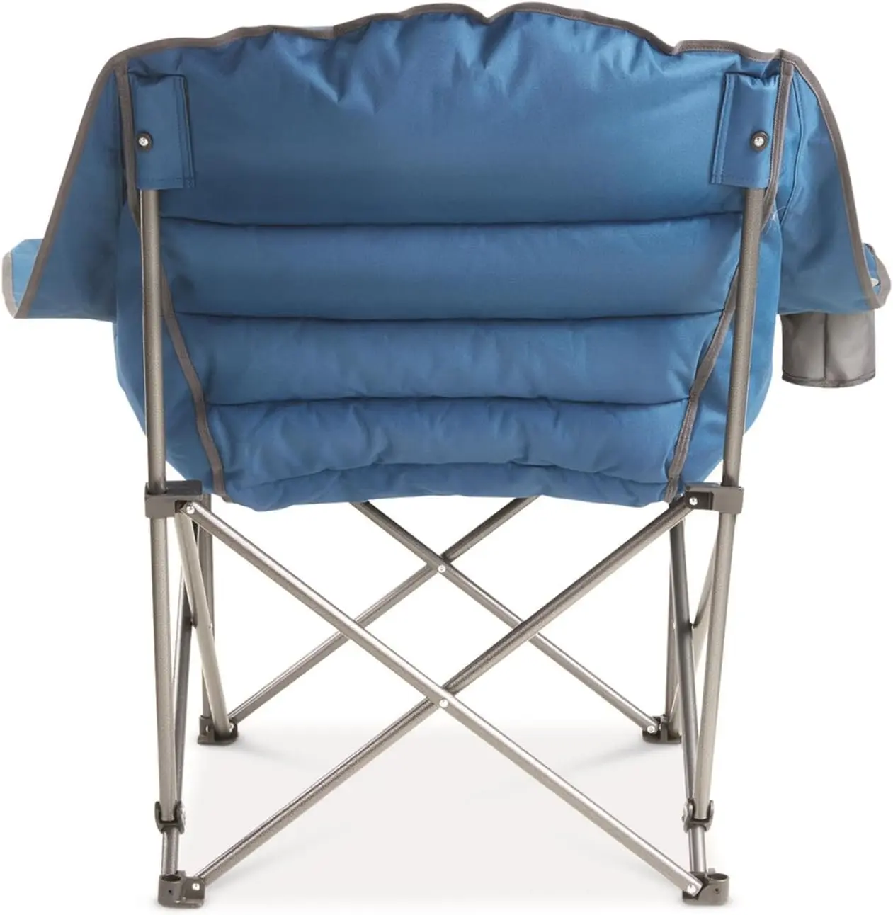 Oversized Extra Large Padded Camping Chair, Portable, Folding, Large Camp LoungeBeach Chairs for Outdoor, Adults, Men and Women,