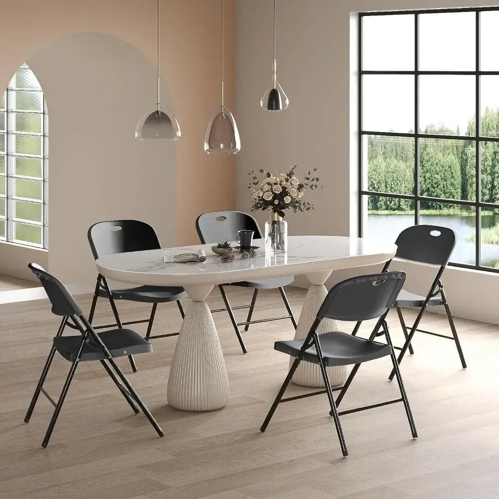 Ergonomic High-Back Office Chair with Adjustable Armrests, Lumbar Support, and Tilt Function in Grey