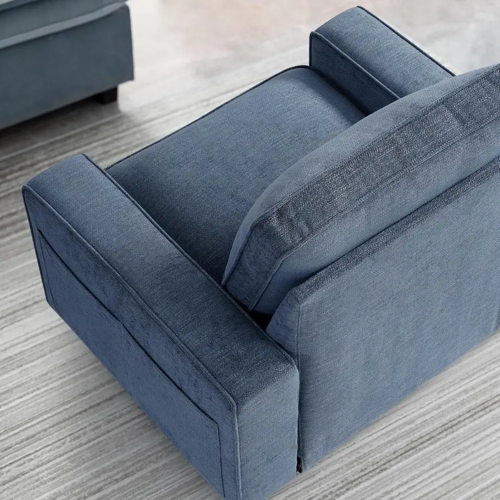 "40 inch swivel chairs with accent, compact mini sofas for tight spaces, upholstered armchairs with hardwood frames and removabl