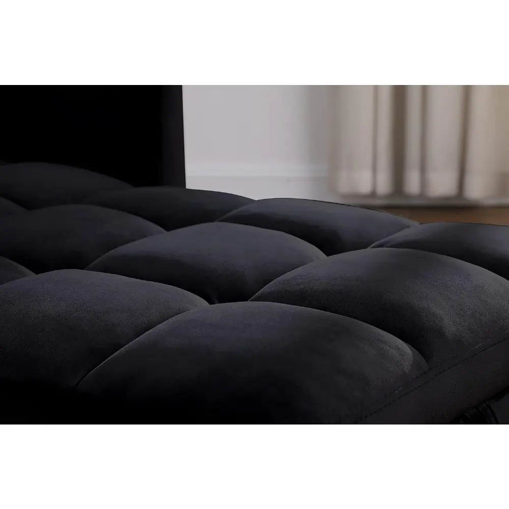 versatile sofa bed with pillow, extendable reclining sleeper, multi-purpose living room chair