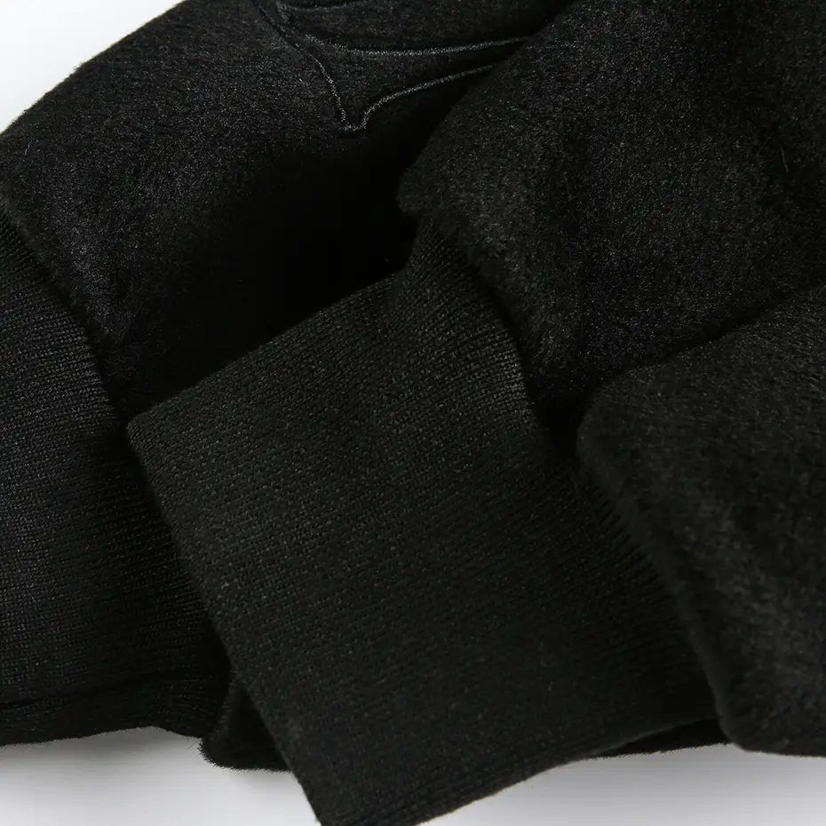 Fur Collar Hoodied Jackets Streetwear Harajuku Hip Hop Oversized Hoodies Men Plush Loose Hooded Sweatshirts