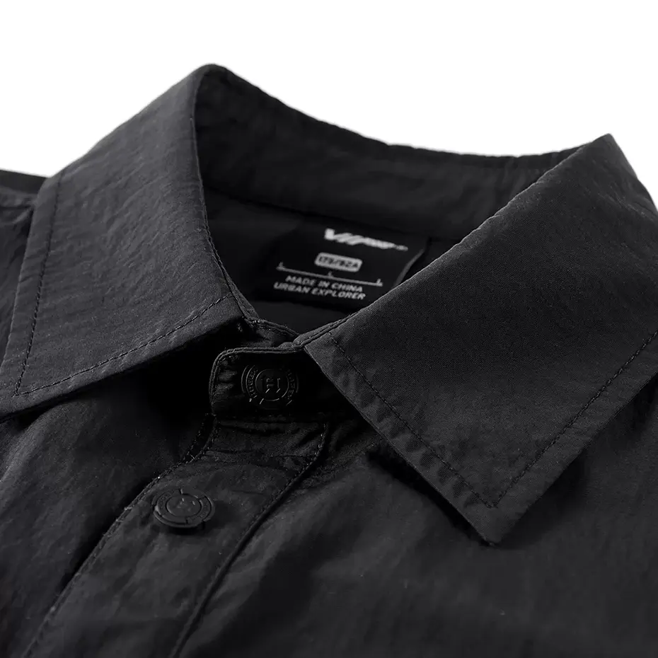 Y2K Techwear Shirts Multi Pockets Harajuku Streetwear Cargo Shirts 2025 Men Hip Hop Cyberpunk Shirts Function Button Up Blouse