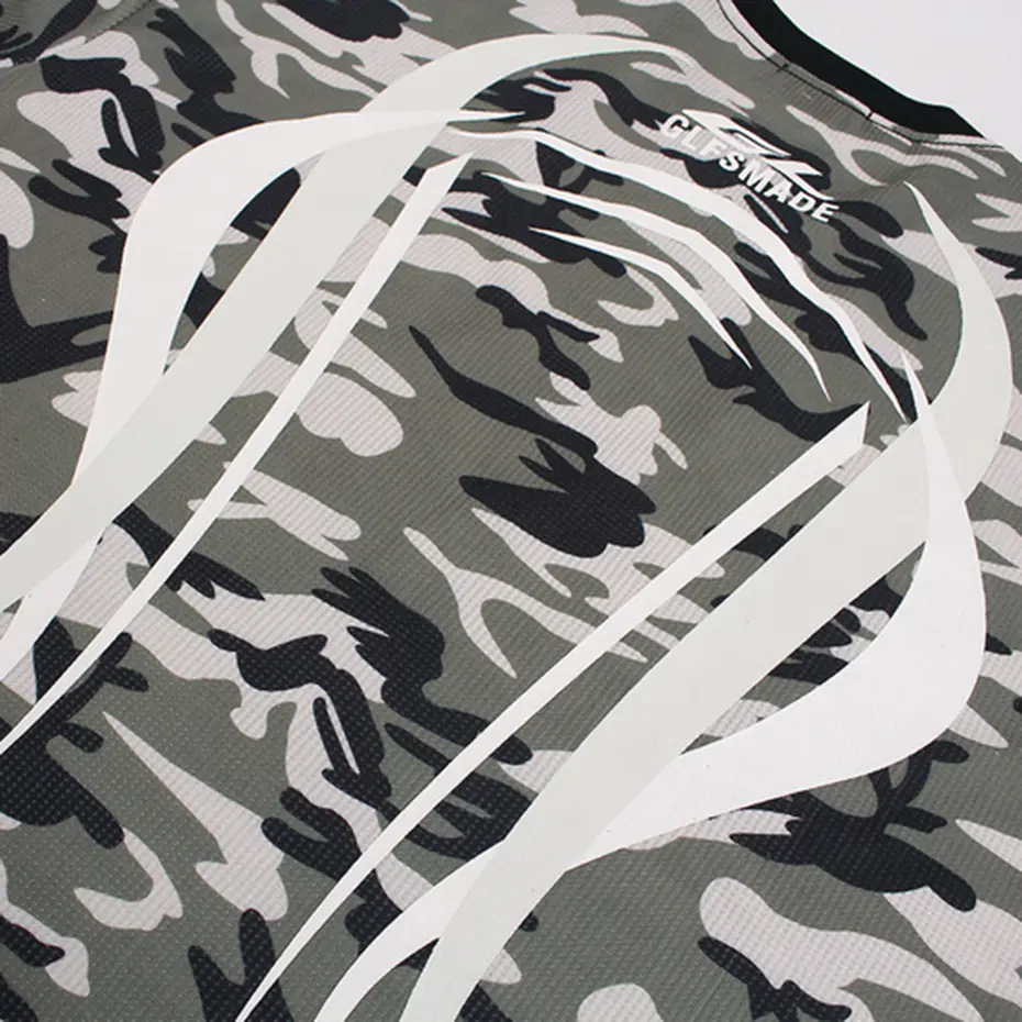 Harajuku Oversized T-shirts Men Loose Casual Camouflage T Shirts Long Sleeve Tee Tops Streetwear Hip Hop Tshirts