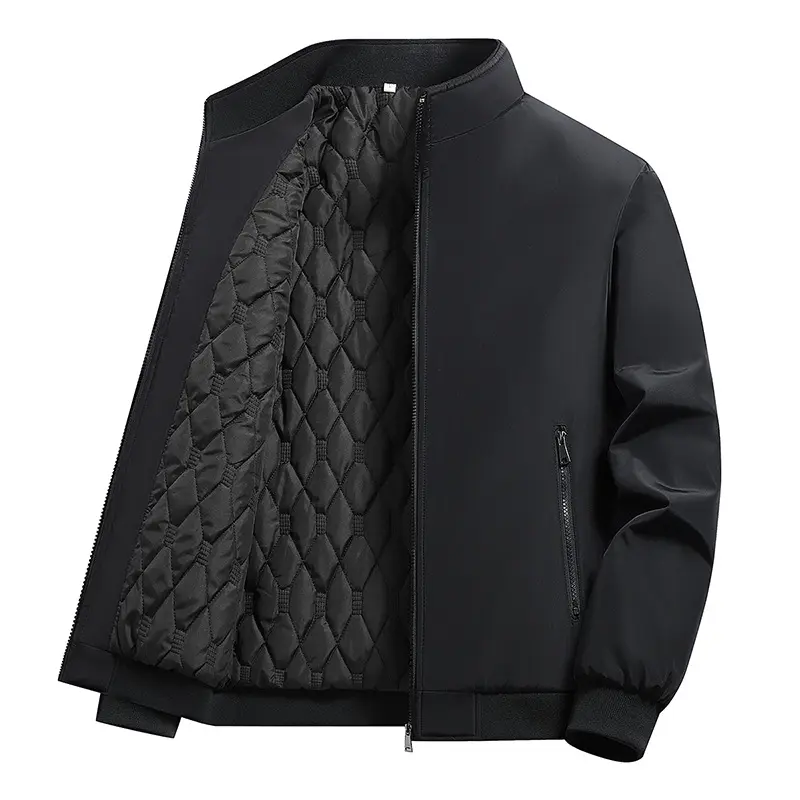 8XL New Winter Men Thicker Warm Solid Business Casual Jackets Parkas Male Stand Collar Winter Coats Quality Man Slim Fit Jackets