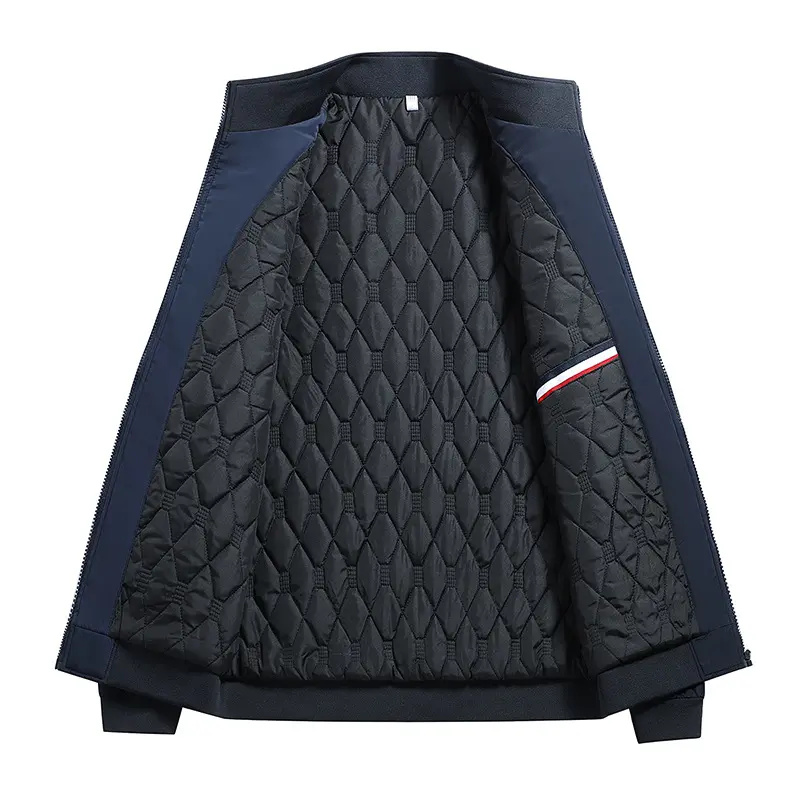8XL New Winter Men Thicker Warm Solid Business Casual Jackets Parkas Male Stand Collar Winter Coats Quality Man Slim Fit Jackets