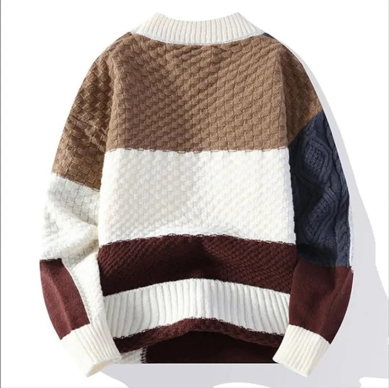 Men Loose Casual Knitwear Sweaters Winter Fleece Warm Pullovers Good Quality Male Outwear Sweaters For Men 4XL Men's Clothing