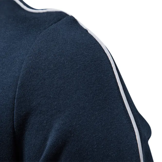 New Spring Men Stand Up Collar Zipper Sportswear Sweatshirts High Quality Male Outwear Solid Slim Casual Cardigan Sweatshirts 2