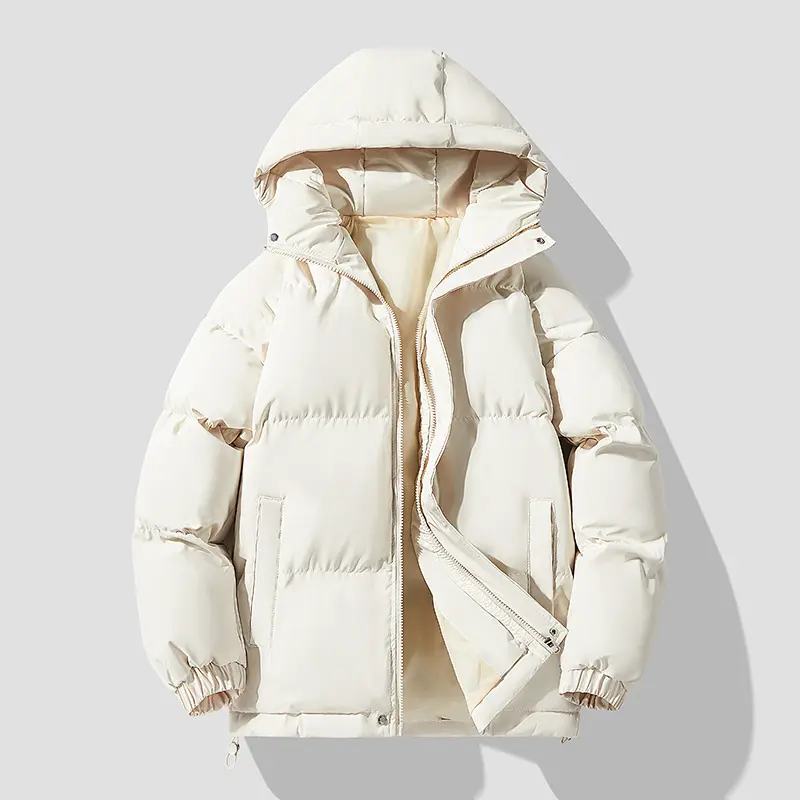 New Fashion Men Hooded Short Down Jackets Casual Winter Coats Quality Male Thicker Warm Solid Parkas Couple Slim Coats Size 4XL