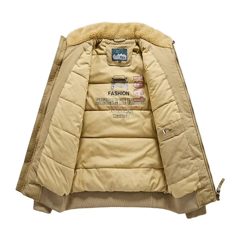 Men Bomber Jackets Winter Coats Thicker Warm Down Jackets Quality Men Military Green Casual Jackets Outerwear Winter Coats 5XL