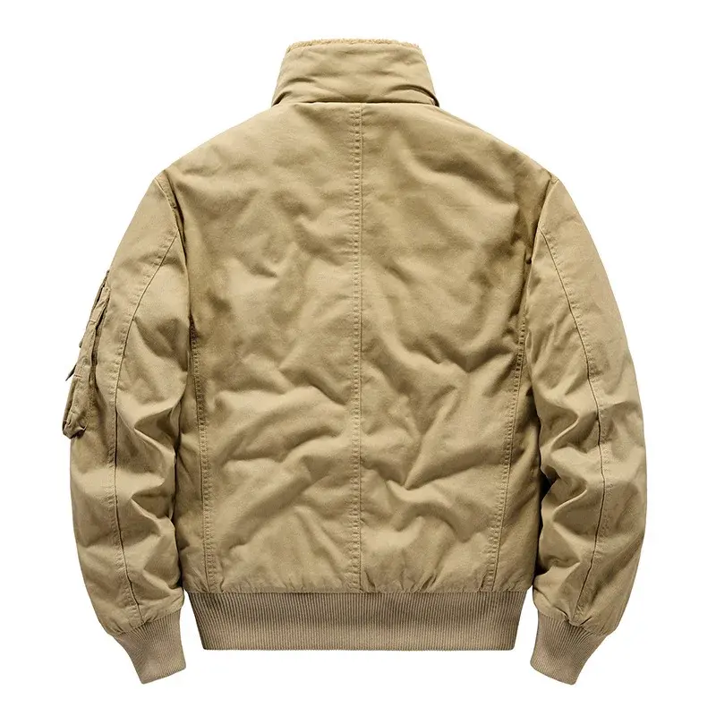 Men Bomber Jackets Winter Coats Thicker Warm Down Jackets Quality Men Military Green Casual Jackets Outerwear Winter Coats 5XL