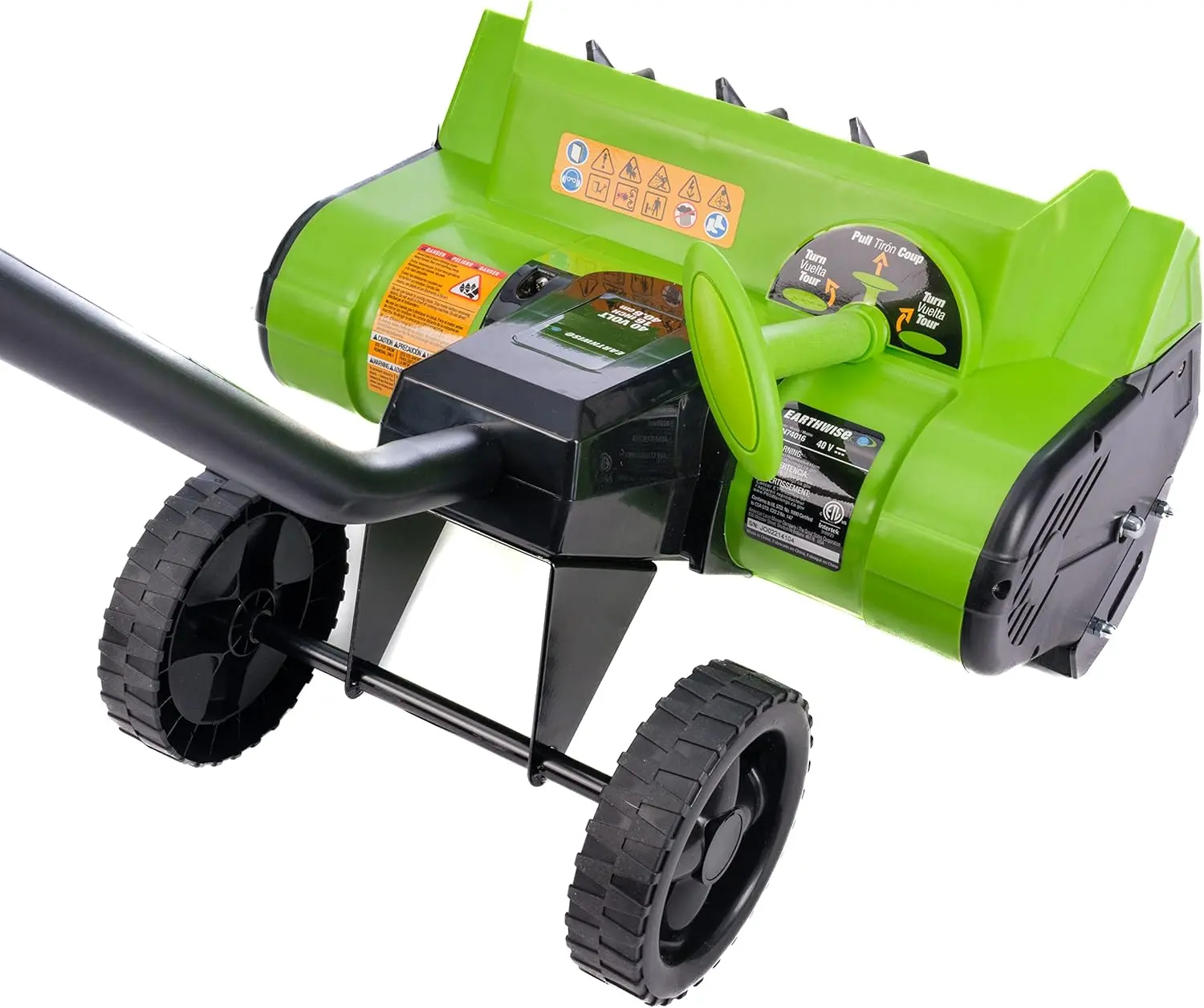 40-Volt Cordless Electric Snow Shovel, Brushless Motor, 16-Inch width, 300lbs/Minute (Battery and Charger Included)