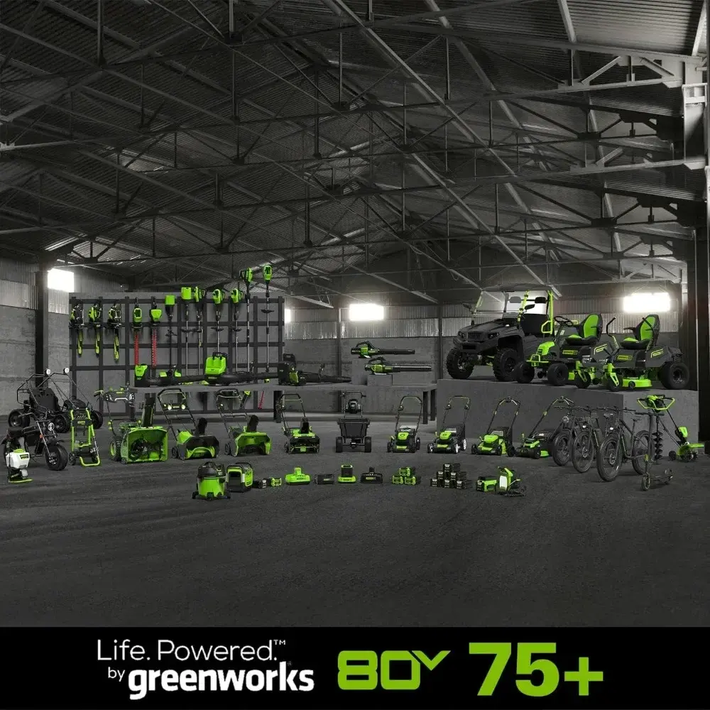 80V 18" Brushless Cordless Chainsaw (Great for Tree Felling, Limbing, Pruning, and Firewood) / 75+ Compatible Tools)