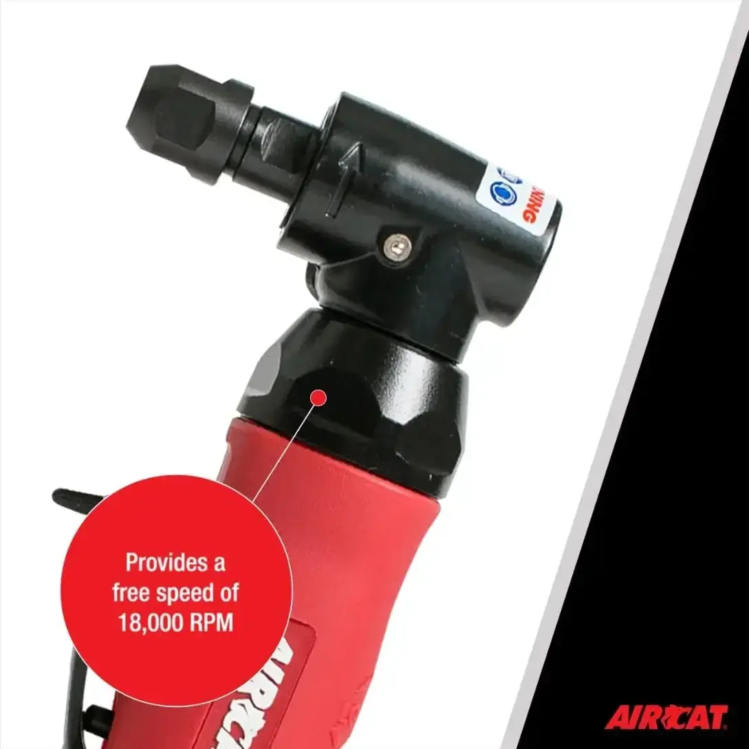 Pneumatic Tools 18,000 RPM with Spindle Lock 6280 .75 HP Angle Die Grinder grinding machine angle grinder power tools