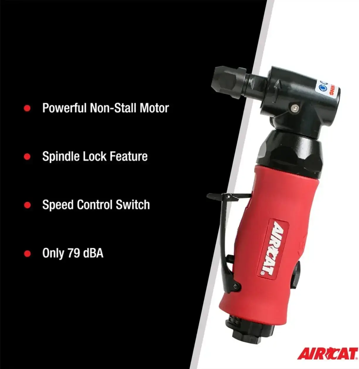 Pneumatic Tools 18,000 RPM with Spindle Lock 6280 .75 HP Angle Die Grinder grinding machine angle grinder power tools
