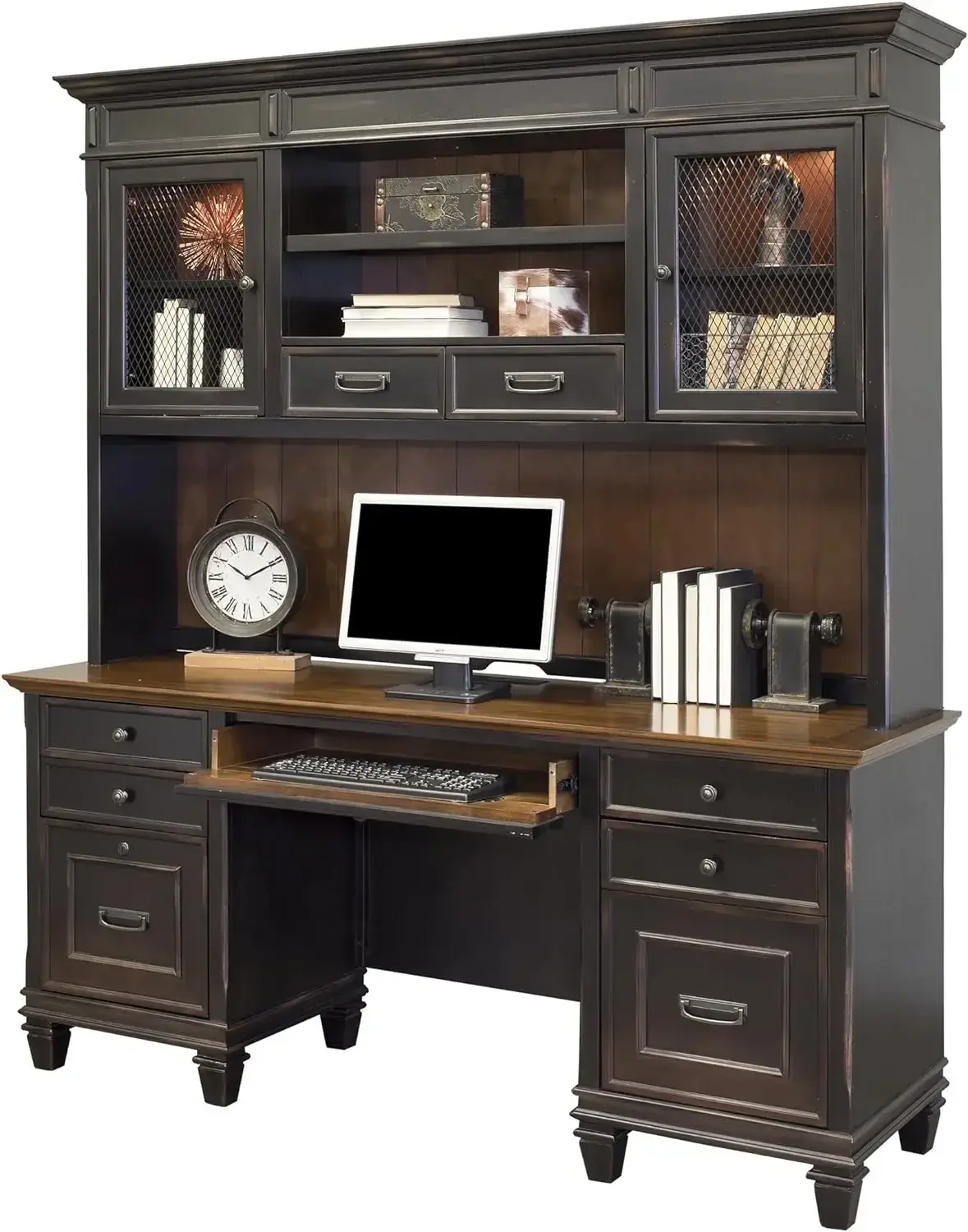 Hartford Credenza, Brown - Fully Assembled