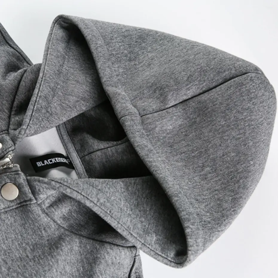 Streetwear Harajuku Hip Hop Hoodies Irregular Patchwork Loose Casual Hooded Sweatshirts Jackets Men Oversized Hoodeis