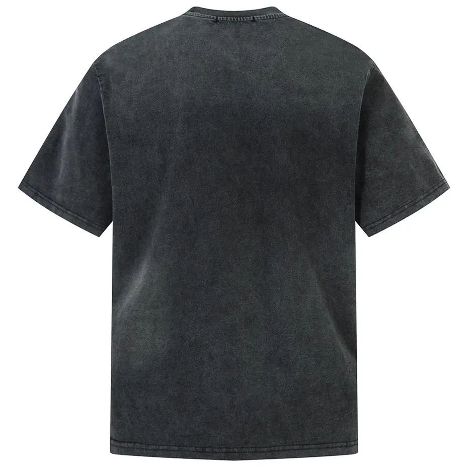 Tactical Function Men T-shirt Washed Vintage Loose Tee Tops Streetwear Harajuku Oversized HipHop Tshirt