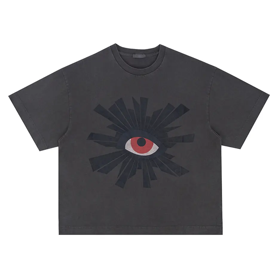 Eyes Graphic T Shirts Men's Streetwear Harajuku Oversized Hip Hop T-shirts Summer Loose Casual Short Sleeve Tee Tops Tshirts