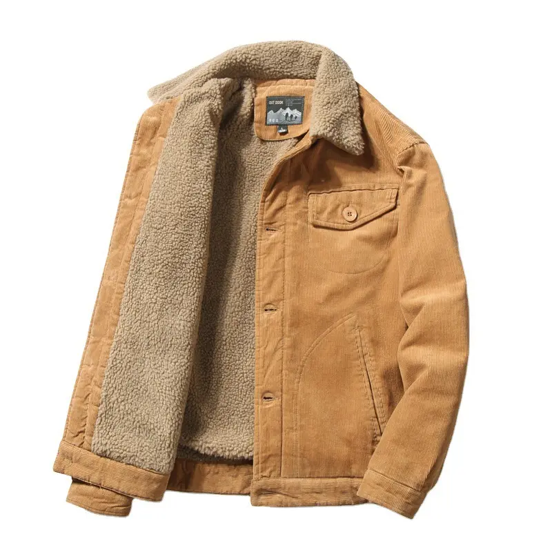 Men Corduroy Winter Coats Slim Warm Parkas Down Jackets Casual Jaquetas New Fashion Male Thicker Outwear Winer Jackets Size 6XL