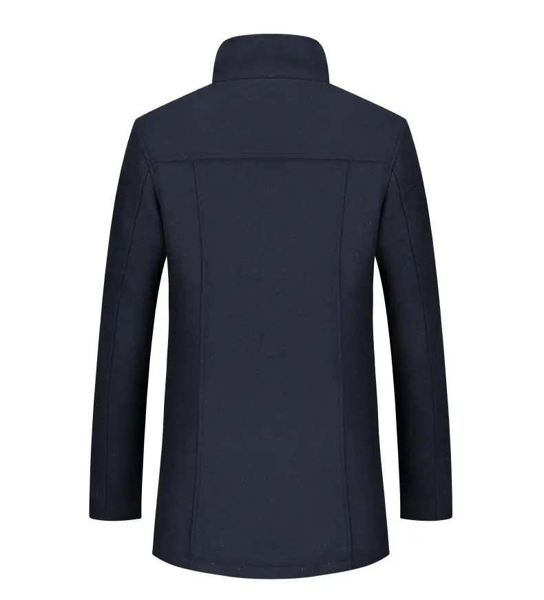 New Winter Men Business Casual Woolen Coats Thicker Warm Cashmere Trench Coats Long Jackets High Quality Male Overcoats Size 3XL