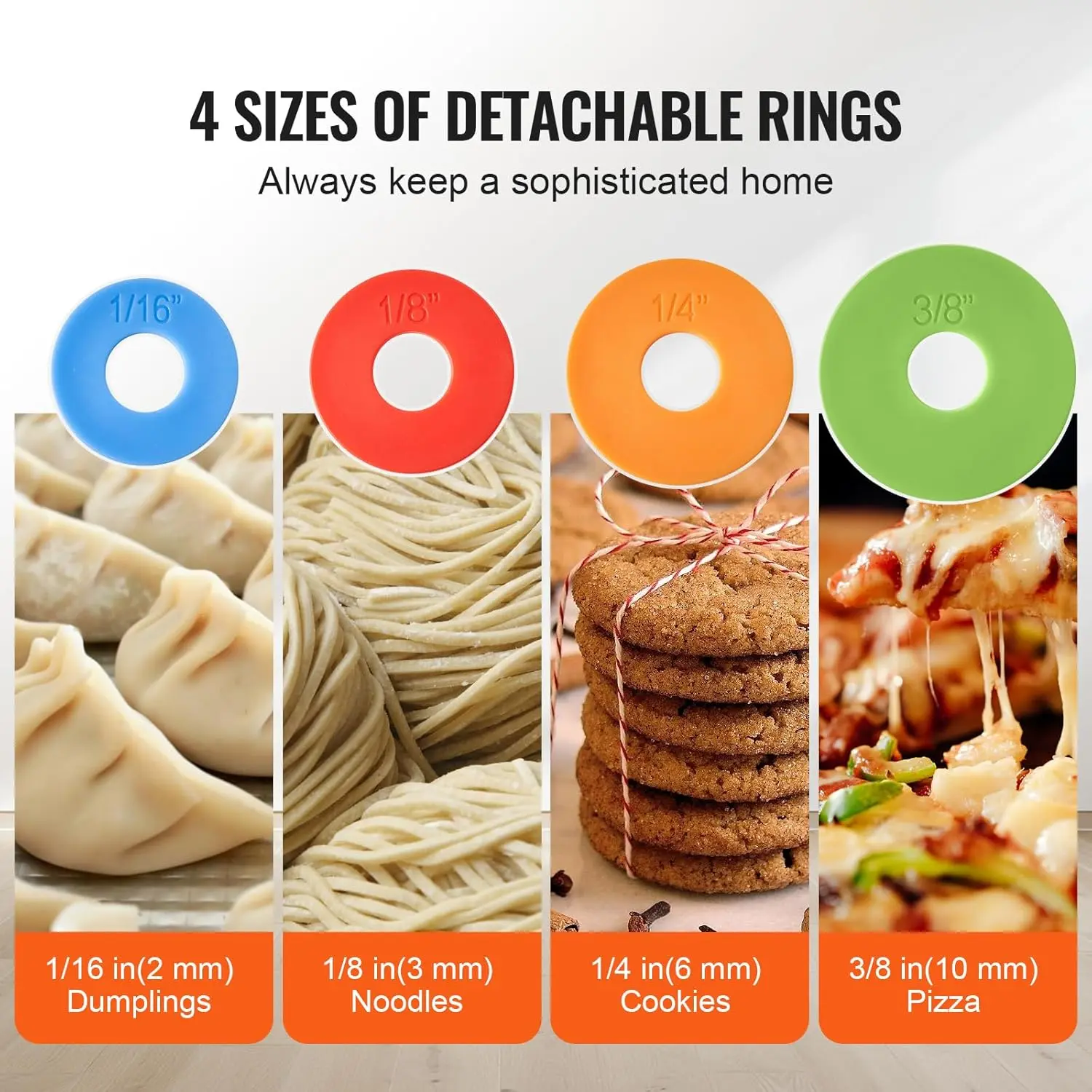 Adjustable Rolling Pin, Stainless Steel Dough Roller Designs,Rolling Pin with Thickness Rings and Pastry Baking Nonstick Mat Set