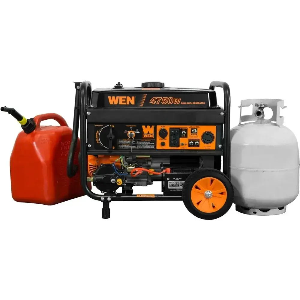 4,750-Watt 120V/240V Dual Fuel Portable Generator