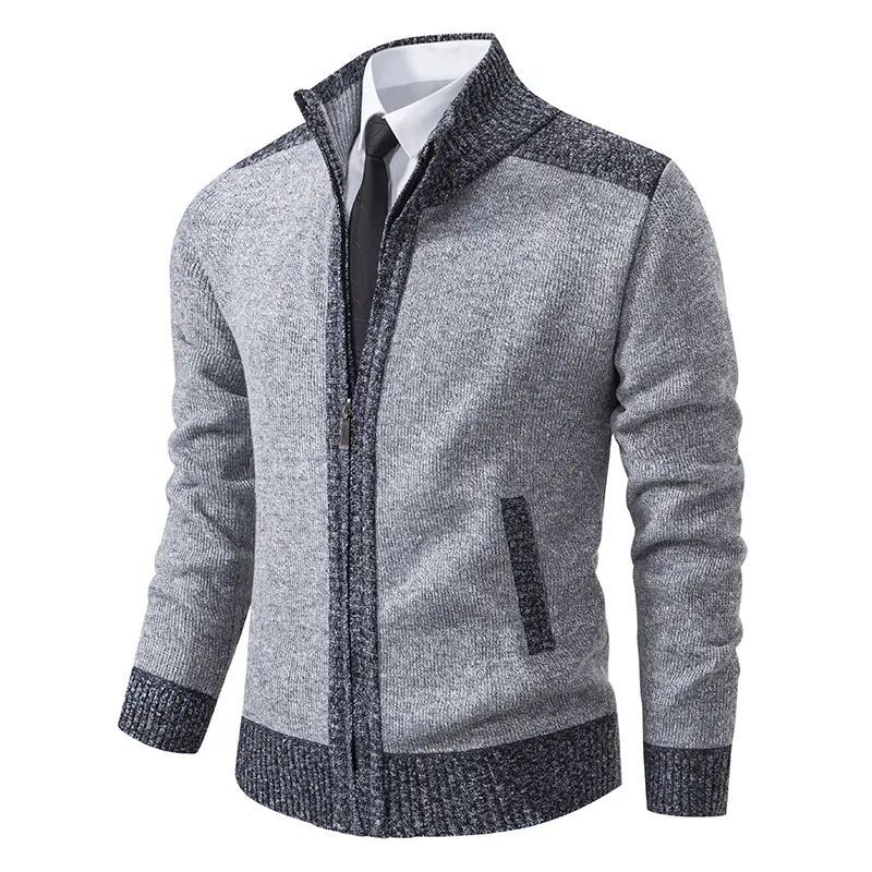 Men Cardigan Sweaters Fleece Warm Sweatercoats Good Quality Male Autumn Winter Slim Fit Thicker Cardigans Sweater Jackets 3XL