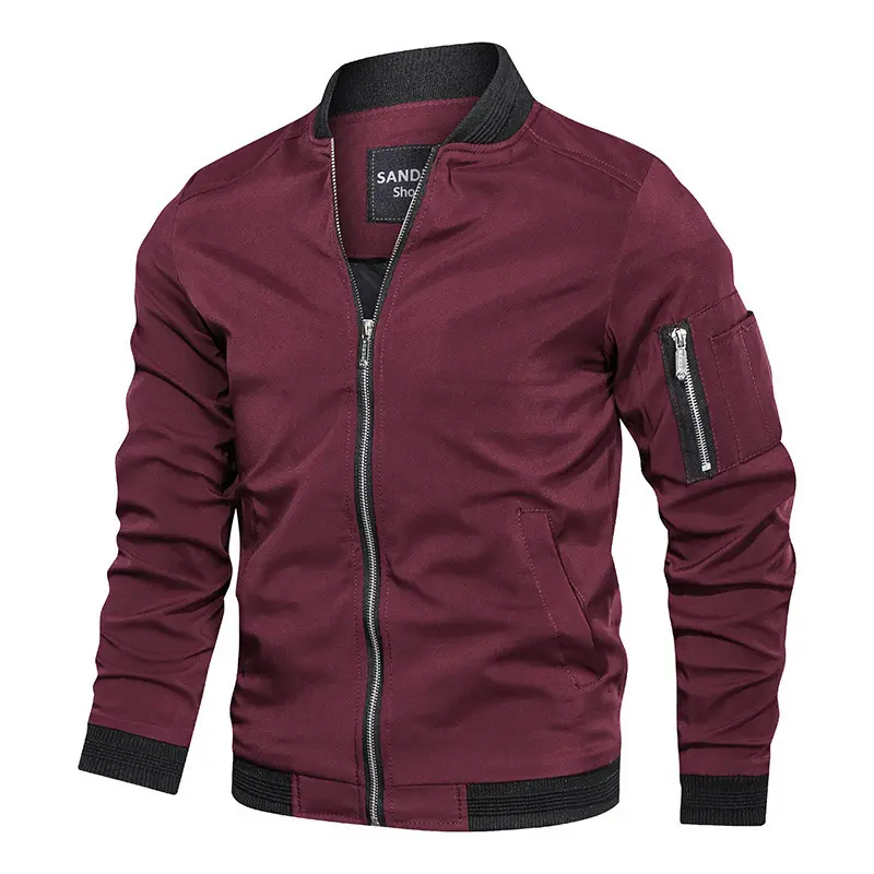 Men Casual Jackets And Coats New Spring Autumn Thin Coats Bomber Jacket Slim Fashion Male Outwear Men Brand Clothing Size 6XL