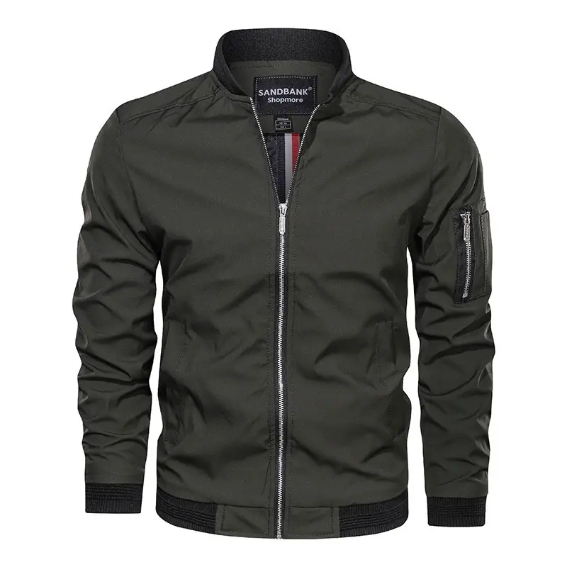 Men Casual Jackets And Coats New Spring Autumn Thin Coats Bomber Jacket Slim Fashion Male Outwear Men Brand Clothing Size 6XL