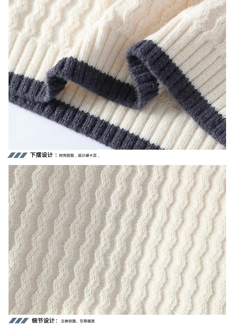 New Fashion Men O-Neck Pullovers Knitted Sweaters Japanese Style Man Outwear Casual Sweaters Male Winter Loose Pullovers Size 3X