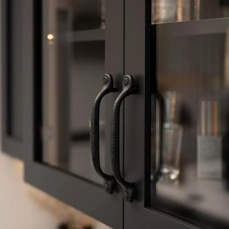 1 Pack Solid Core Kitchen Cabinet Pulls, Luxury Cabinet Handles, Hardware for Doors & Dresser Drawers, 3 Inch & 3-3/4 Inch