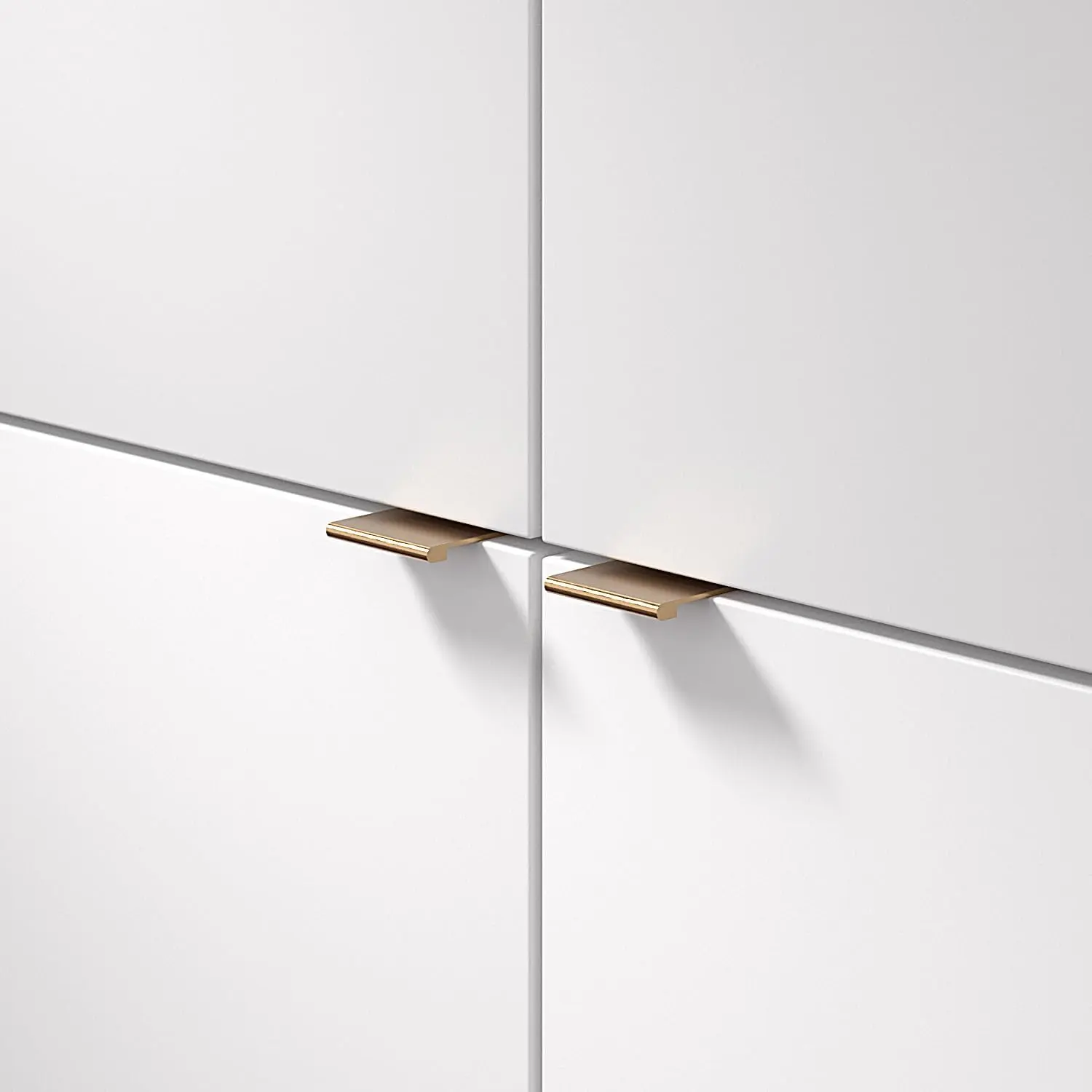 Hardware BP989825CHBRZ Lincoln Collection 1-inch (25 mm) Center-to-Center Brushed Champagne Bronze Modern Cabinet