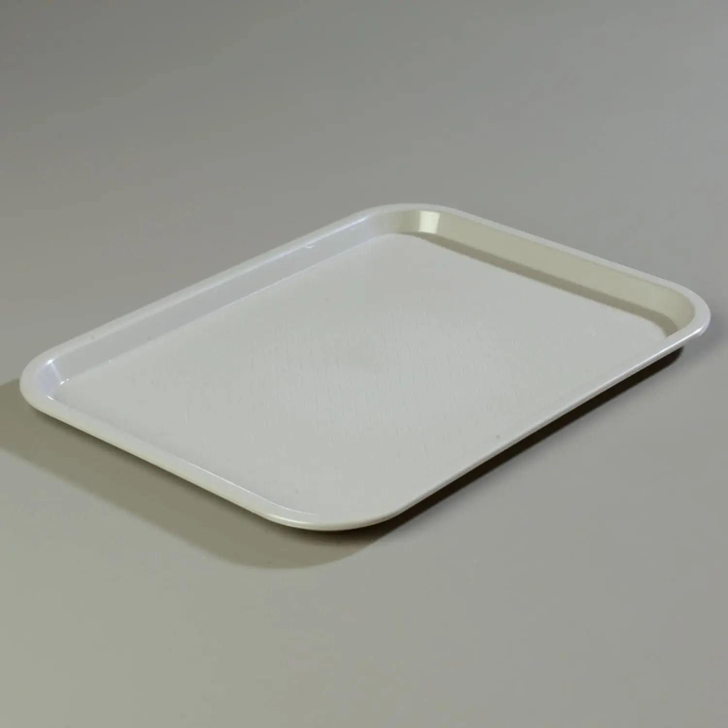 CT121623 Café Standard Cafeteria / Fast Food Tray, 12" x 16", Gray