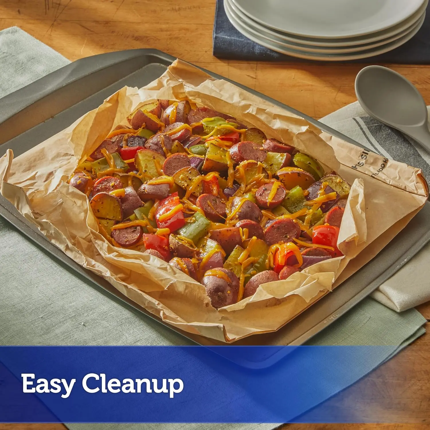 Kitchens Parchment Cooking Bags, Family Size, Non-Stick Parchment Cooking Bags for the Oven and Microwave, Oven-Safe up