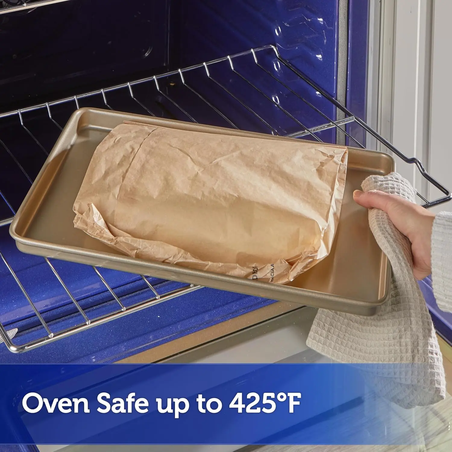 Kitchens Parchment Cooking Bags, Family Size, Non-Stick Parchment Cooking Bags for the Oven and Microwave, Oven-Safe up