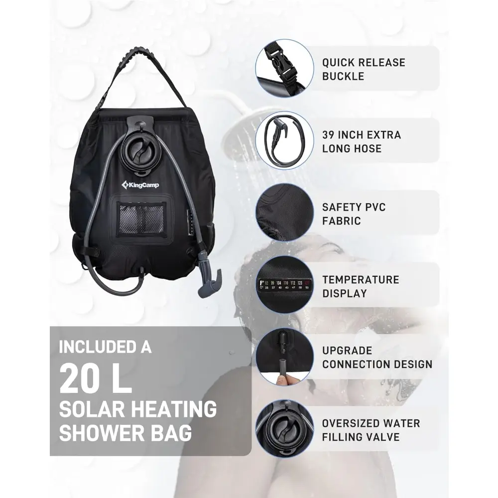 Shower Tent, Portable Privacy Tent Outdoor Camping 1/2 Room Toilet Tents with Shower Bag & Dressing Room for Travel Beach Tailg