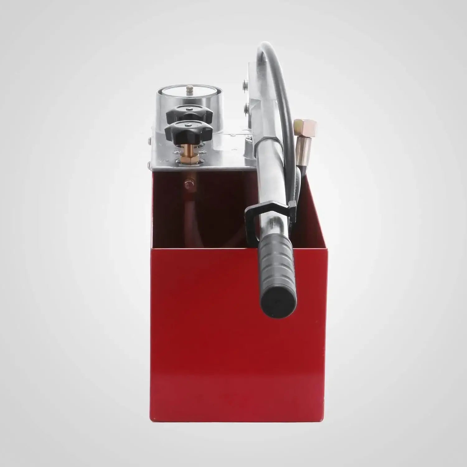 Hydraulic Pressure Test Pump 50 Bar Hand Pressure Test Pump 726 PSI 3.2 Gallon Tank 45ML 1/2" BSP Hydrostatic Test Pump