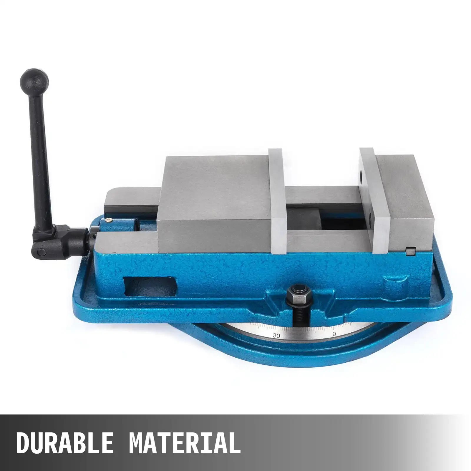 3 Inch Heavy Duty Milling Vise Bench Clamp High Precision Clamping Vise 3 Inch Jaw Width with 360 Degree Swiveling Base CNC