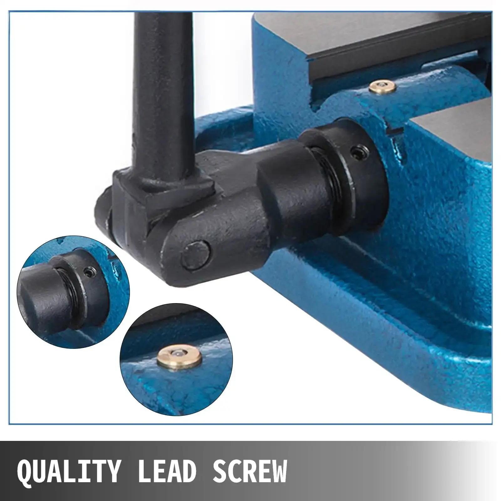 3 Inch Heavy Duty Milling Vise Bench Clamp High Precision Clamping Vise 3 Inch Jaw Width with 360 Degree Swiveling Base CNC