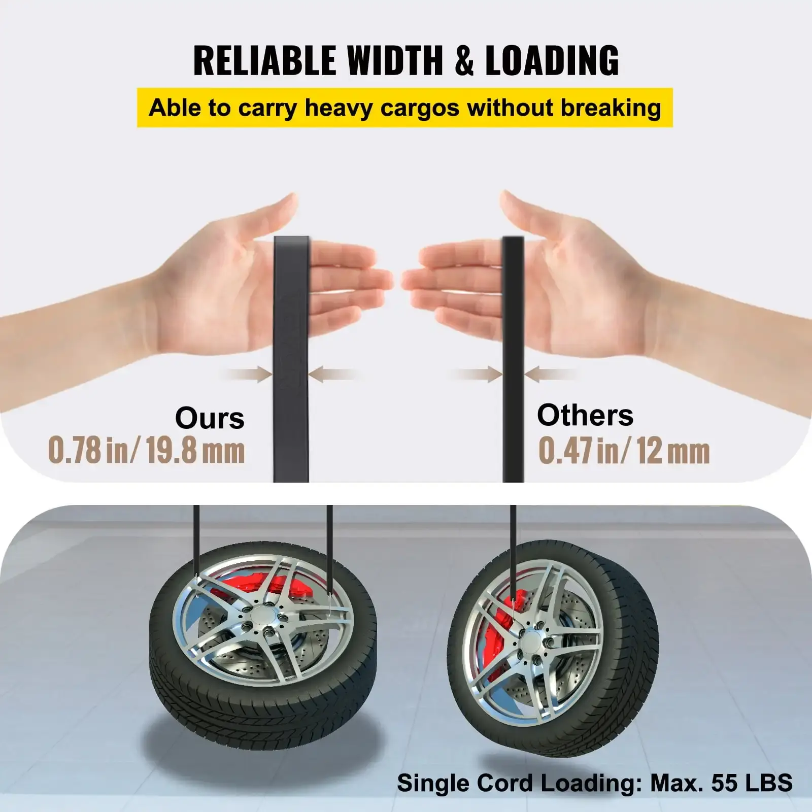 Rubber Bungee Cords, 53 Pack 31" Long, Weatherproof EPDM Rubber Tie Down Straps with Crimped S Hooks