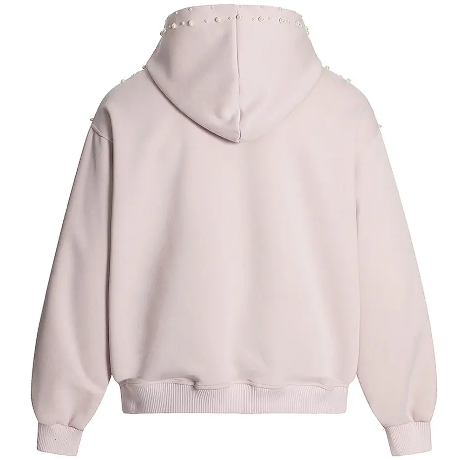 Pearl Hoodies Patchwork Oversized Hip Hop Hoodies Streetwear Harajuku Hip Hop Pullover Hoodies Casual Loose Hooded Sweatshirts