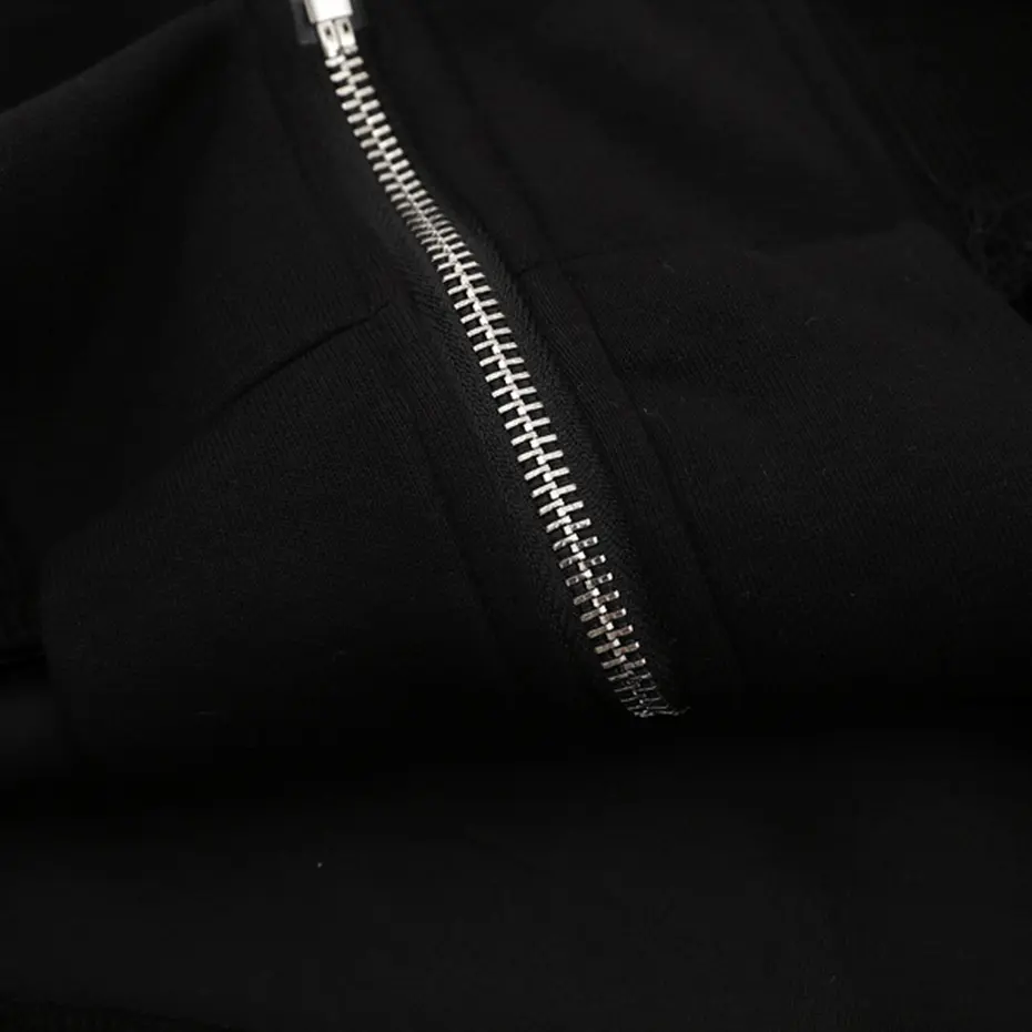 Fur Collar Hoodies Jackets Men Loose Casual Hooded Sweatshirts Streetwear Harajuku Hip Hop Oversized Hoodies
