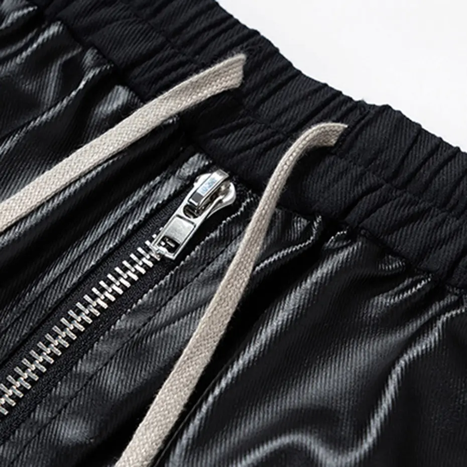 Coating Cargo Pants Multi Pocket Loose Casual Baggy Pants Men Streetwear Harajuku Hip Hop Pants