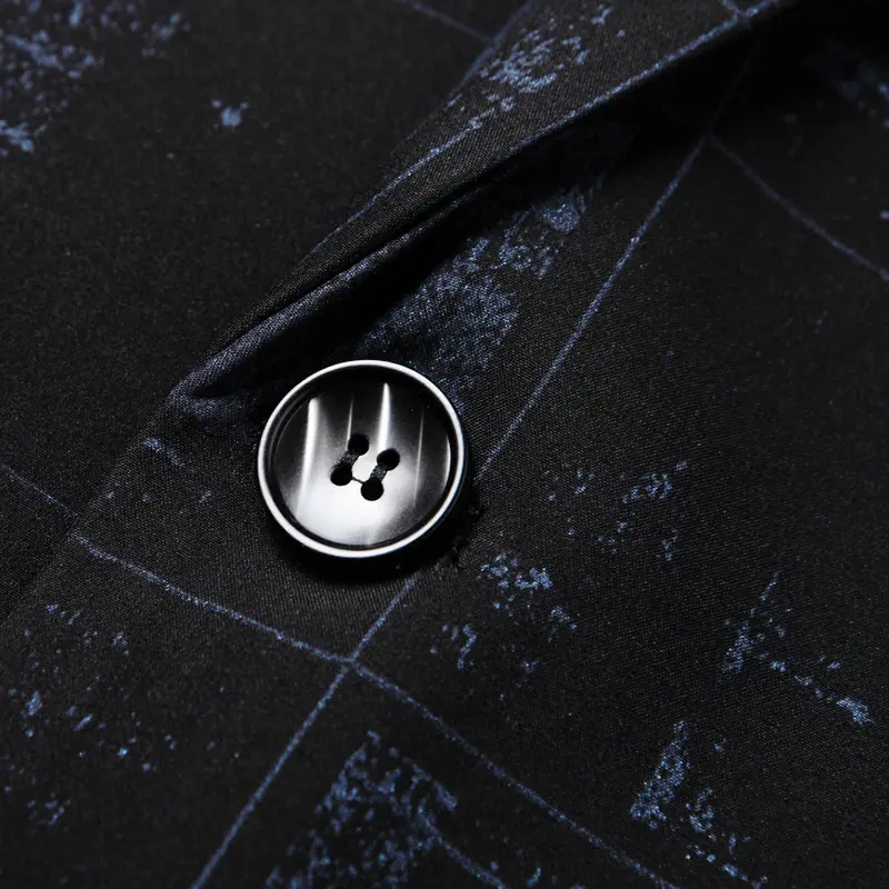 Men Plaid Blazers Jackets Slim Fit Business Casual Suits Coats High Quality Male Spring Autumn Blazers Jackets Coats Size 4XL