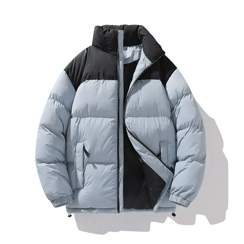 New Fashion Couple Loose Casual Down Jackets Parkas Men Stand Collar Winter Coats Quality Male Thicker Warm Parkas Size 3XL