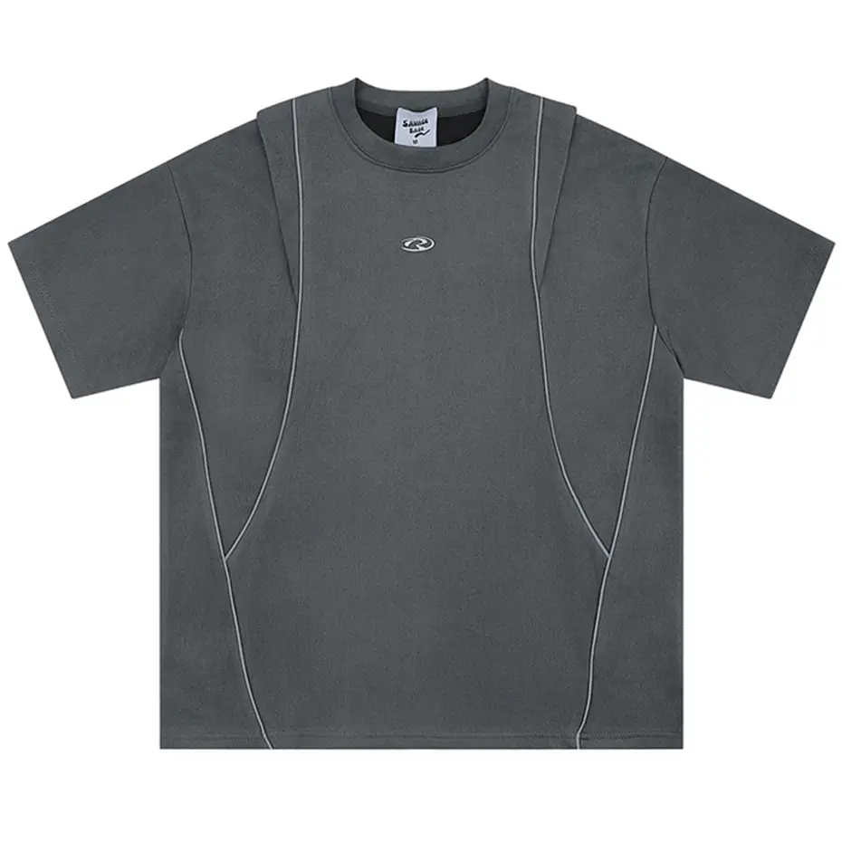 Men Suede T-shirt Reflective Striped Short Sleeve Tshirt 2025 Streetwear Harajuku Hip Hop T Shirt Summer Loose Casual Tee Tops