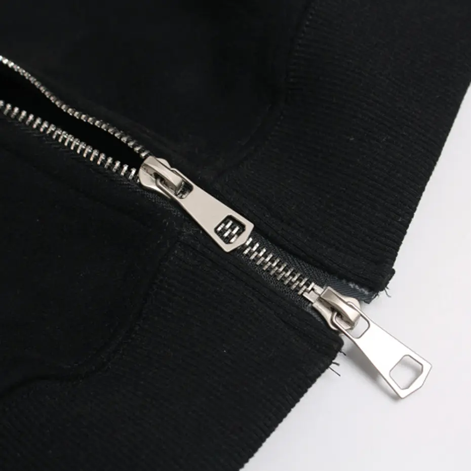 Vintage Suede Hoodies Multi Zipper Hooded Hoodies Jackets Men Streetwear Harajuku Hip Hop Oversized Hoodies Sweatshirts