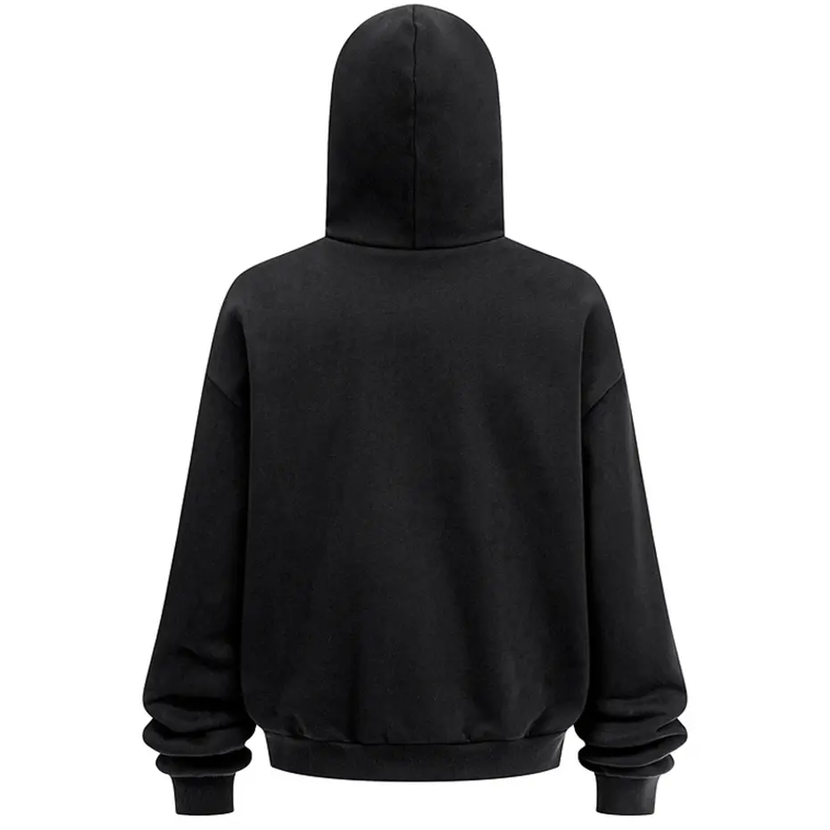Streetwear Harajuku Hip Hop Oversized Hoodies Plush Warm Hooded Sweatshirts Casual Loose Pullover Hoodie