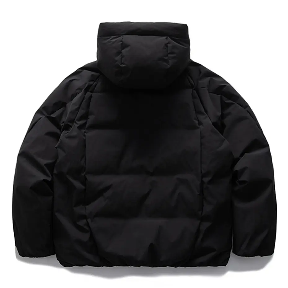 90% White Duck Down Jackets Men Winter Down Coats Hooded Warm Puffer Jackets Oversized Casual Padded Jacket Outwear