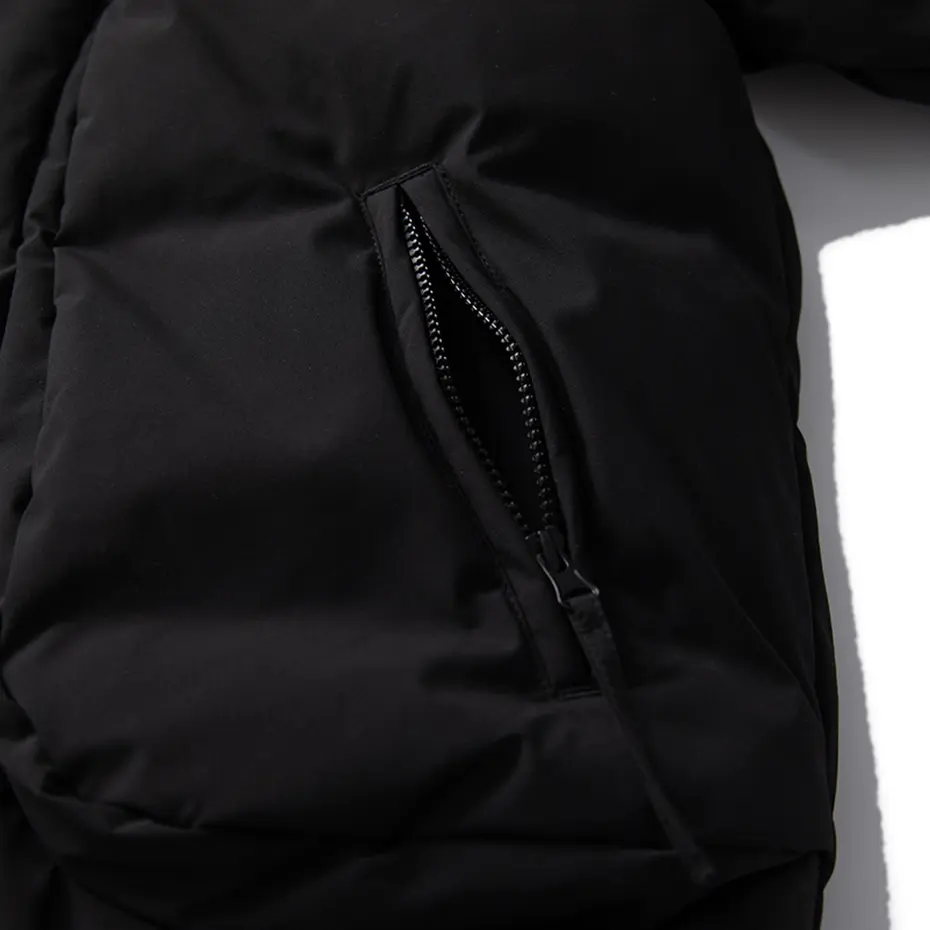 90% White Duck Down Jackets Men Winter Down Coats Hooded Warm Puffer Jackets Oversized Casual Padded Jacket Outwear